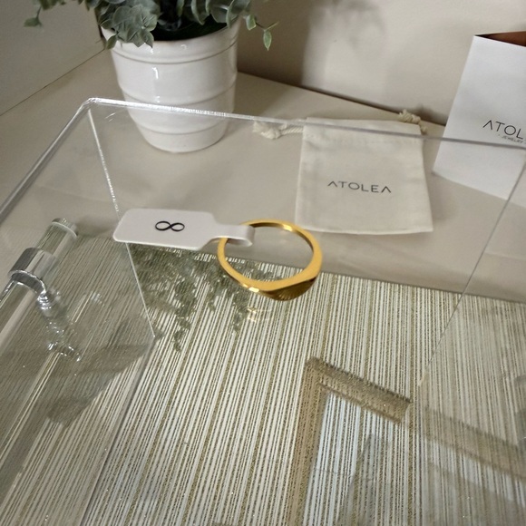 Sunburst Gold Women's Ring - Picture 5 of 8